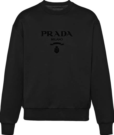 prada sweatshirt womens|prada nylon sweatshirt.